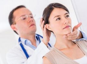 Diagnostiek van cervicale amchondrose bij een neuroloog